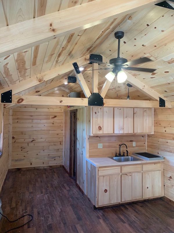 Cabin built by Homestead Sales & Construction