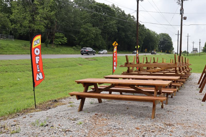 Picnic Tables from Homestead Sales & Construction