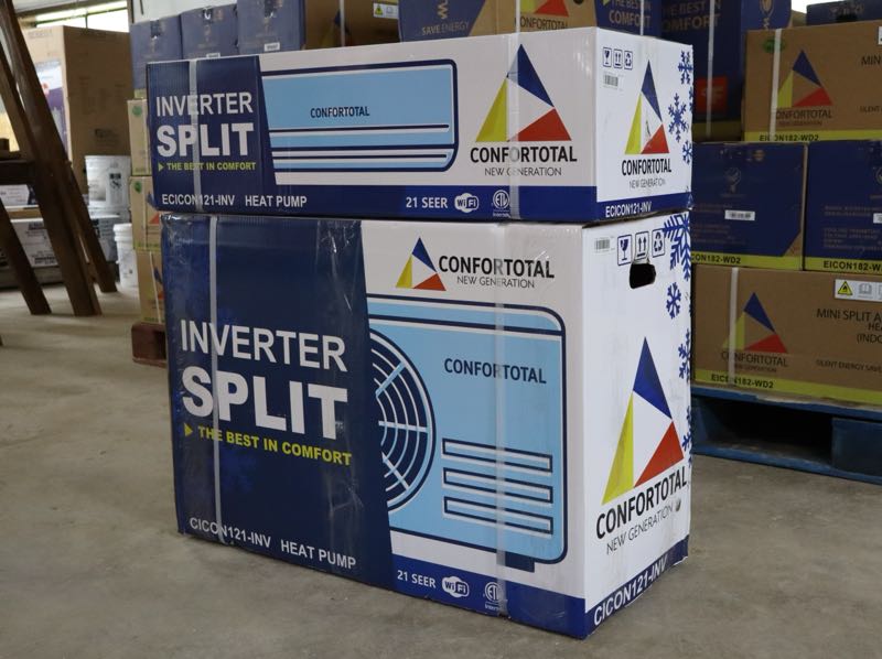Mini-Split unit in our warehouse