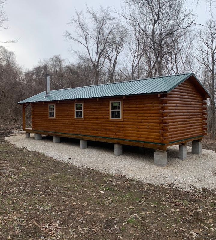 Cabin built by Homestead Sales & Construction