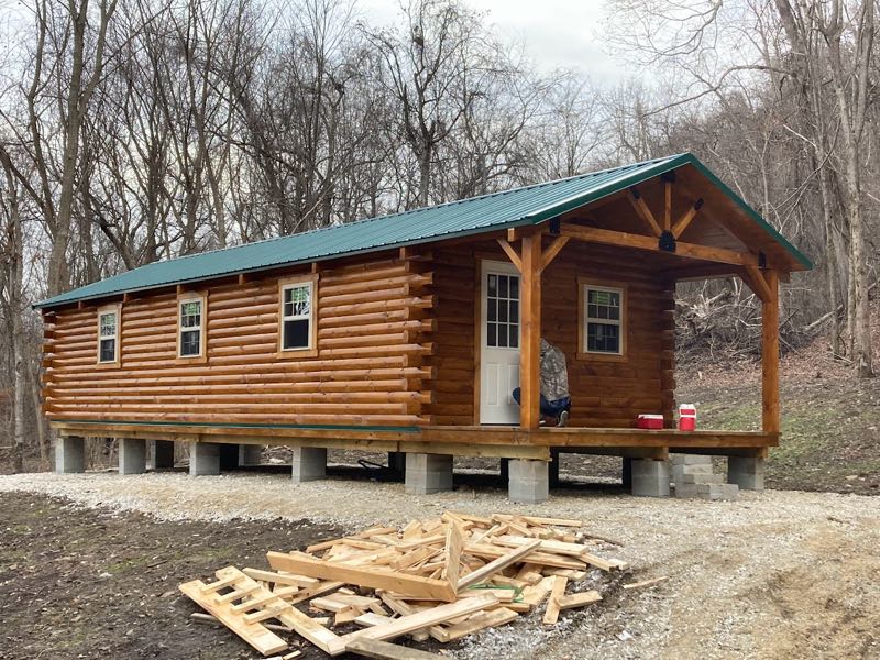 Cabin built by Homestead Sales & Construction