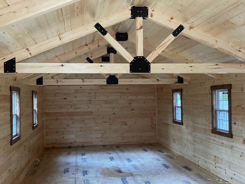 Cabin built by Homestead Sales & Construction