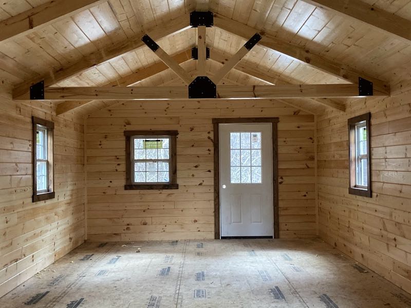 Cabin built by Homestead Sales & Construction
