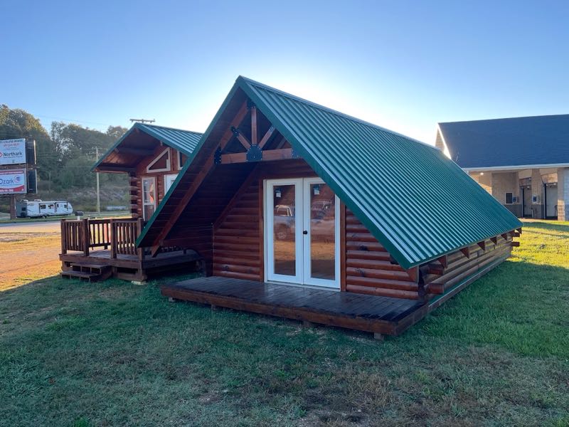 Cabin built by Homestead Sales & Construction