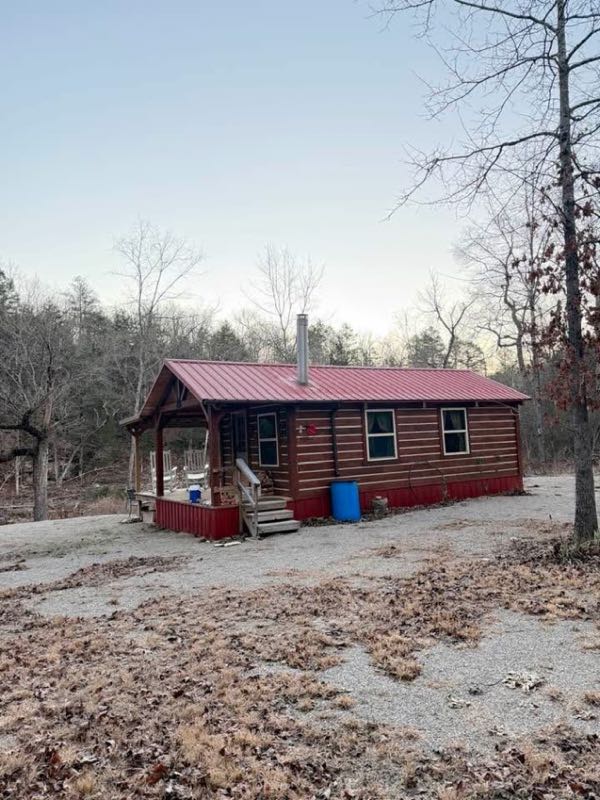 Cabin built by Homestead Sales & Construction