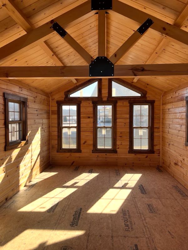 Cabin built by Homestead Sales & Construction