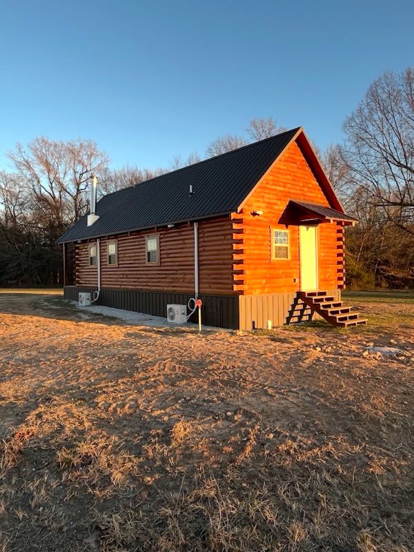 Cabin built by Homestead Sales & Construction