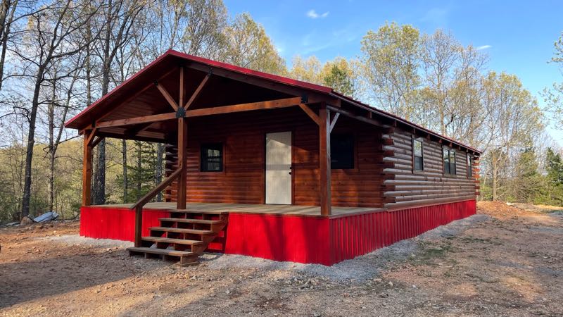 Cabin built by Homestead Sales & Construction