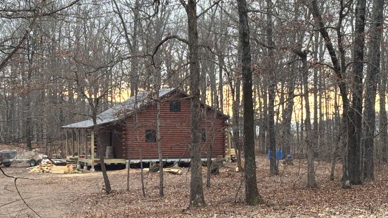 Cabin built by Homestead Sales & Construction