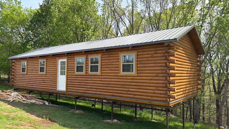 Cabin built by Homestead Sales & Construction