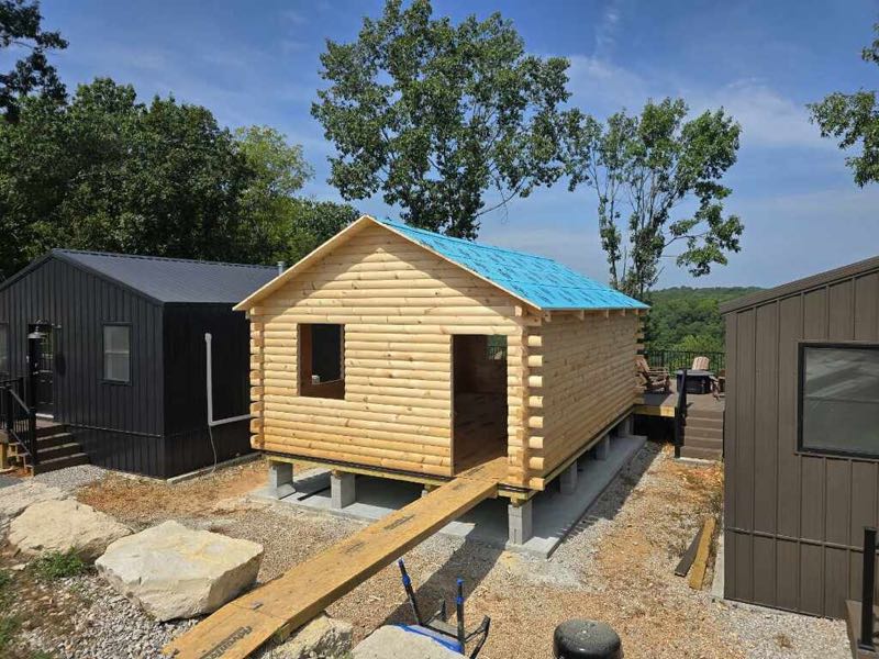 Cabin built by Homestead Sales & Construction