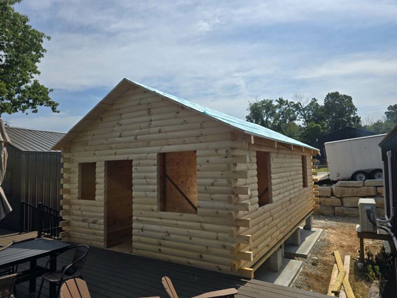 Cabin built by Homestead Sales & Construction